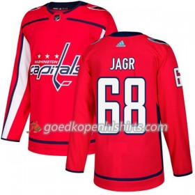 Washington Capitals Jaromir Jagr 68 Adidas 2017-2018 Rood Authentic Shirt - Mannen